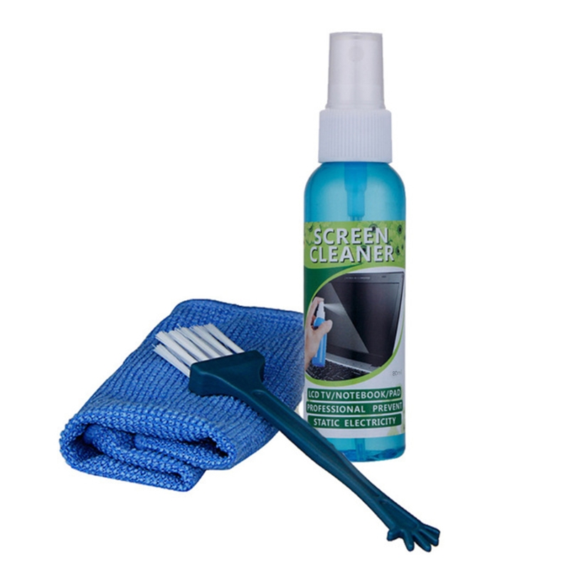 Screen Cleaning Kit - 高品質のスクリーンクリーニングキット,液体布,液晶,テレビ,タブレット,電話,ラップトップ,コンピューター,カメラレンズクリーナー,1セット