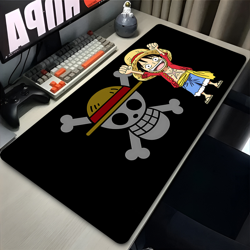 Laptop Accessories Computer - マウスパッドコンピュータラップトップゲーマーキーボードマウスマットアニメワンピースかわいい大型マウスパッド Pc ゲームアクセサリー装飾デスクマット