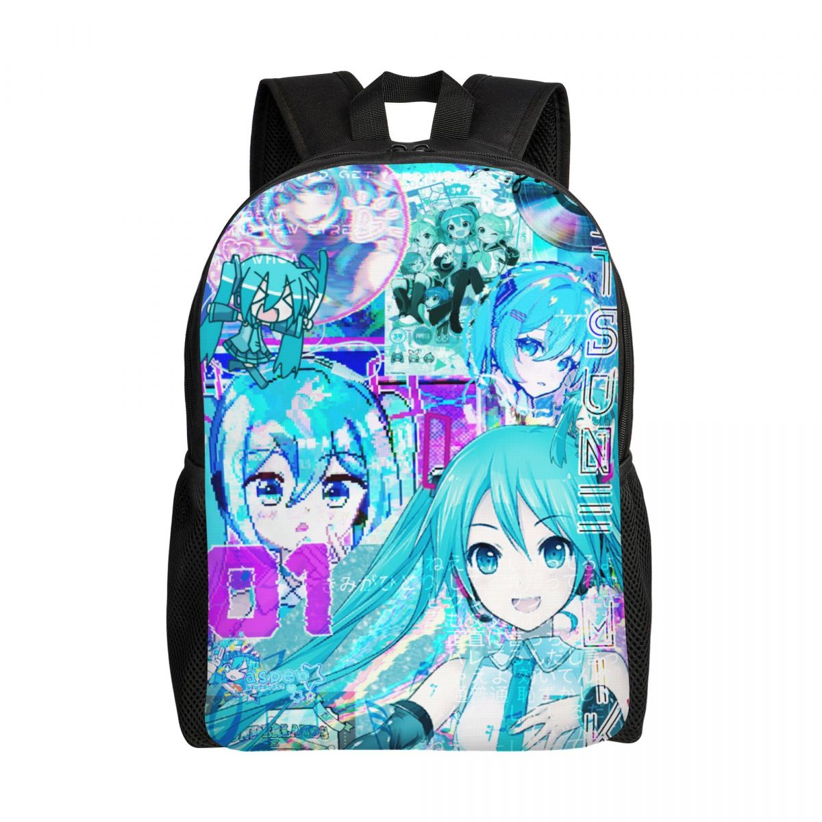 Laptop Accessories 3D Print - 3D プリント H-Hatsuned M-Mikus バックパック 男の子