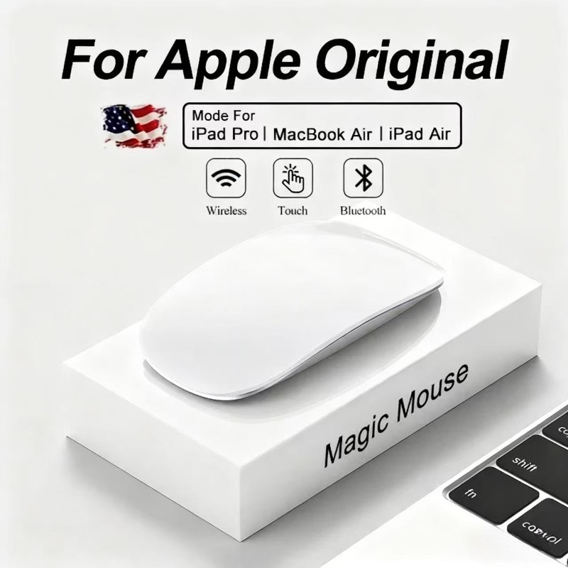 Laptop Accessories Mouse - アップル純正マルチタッチサーフェスマジックマウス macbook pro air mini ラップトップタブレットpc
