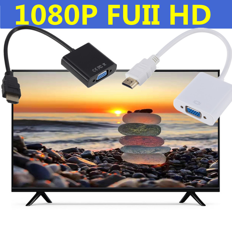 1080P HDMI 互換 VGA アダプター HDTV オ - Hdmi Vga Adapter のレビューと価格
