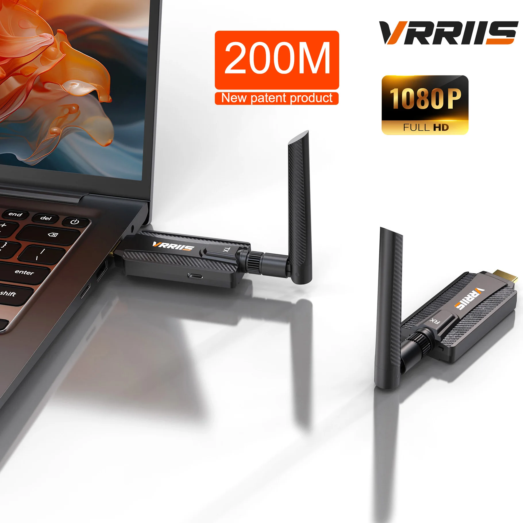 5G 200M ワイヤレス HDMI トランスミッターとレシ - Laptop Accessories Computer のレビューと価格