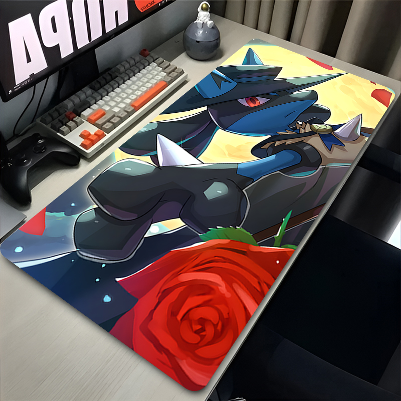 マウスパッドクールアニメ P-ポケモン ルカリオ マウスパッ - Laptop Accessories Mouse のレビューと価格