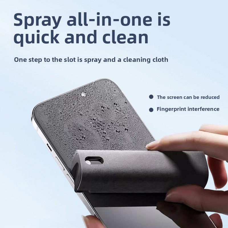 2 in 1 スプレークリーナーワイプ 電話スクリーンタブレ - Screen Cleaning Kit のレビューと価格