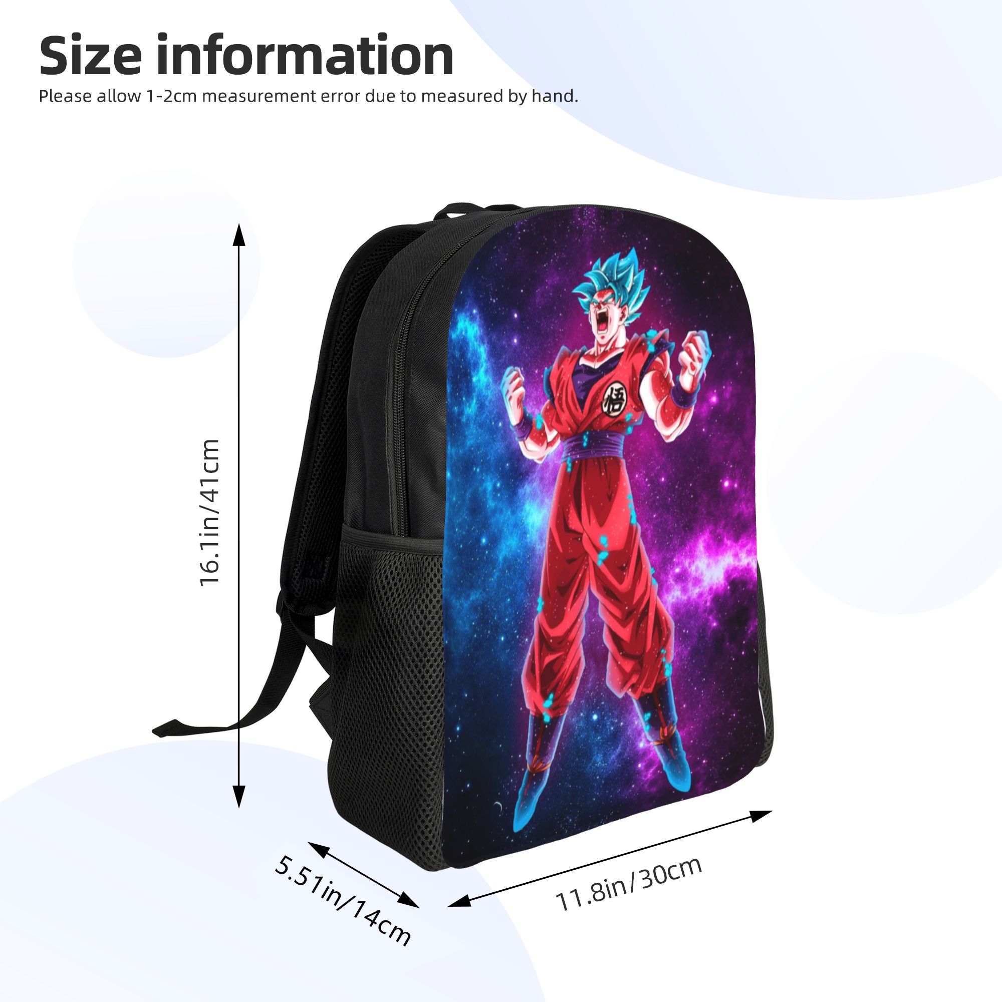3Dプリント ドラゴンボールZ 孫悟空 バックパック 女の子 - Laptop Accessories 3D Print のレビューと価格
