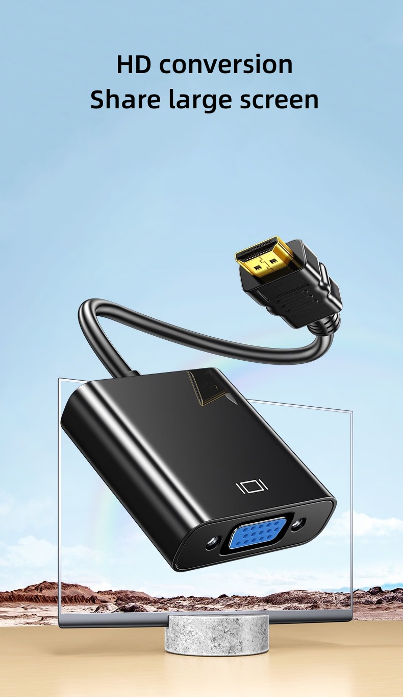 DT-2903 1080P HDMI オス - VGA メス - Hdmi Vga Adapter のレビューと価格