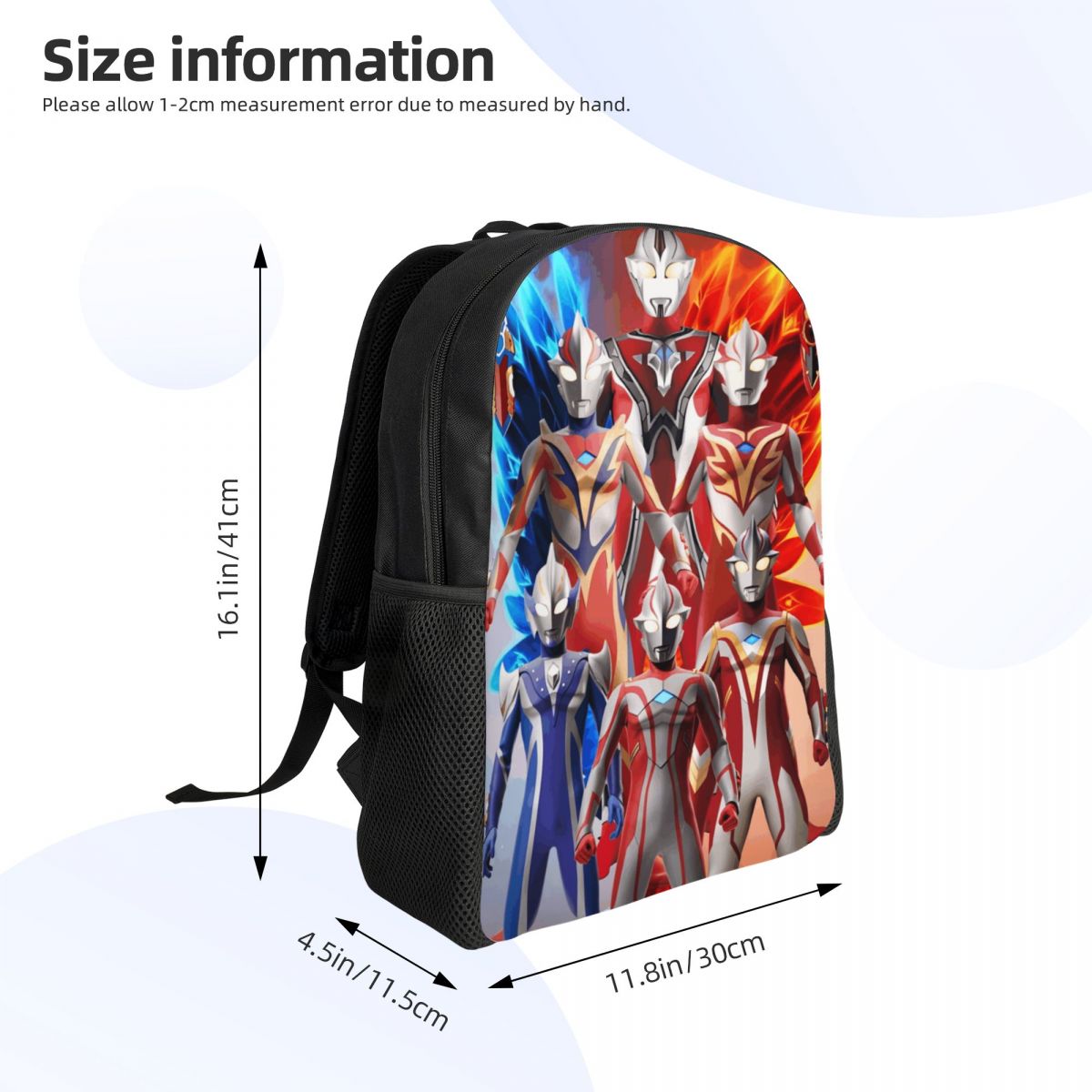 3D プリント漫画 U-Ultramanes バックパック女 - Laptop Accessories 3D Print のレビューと価格