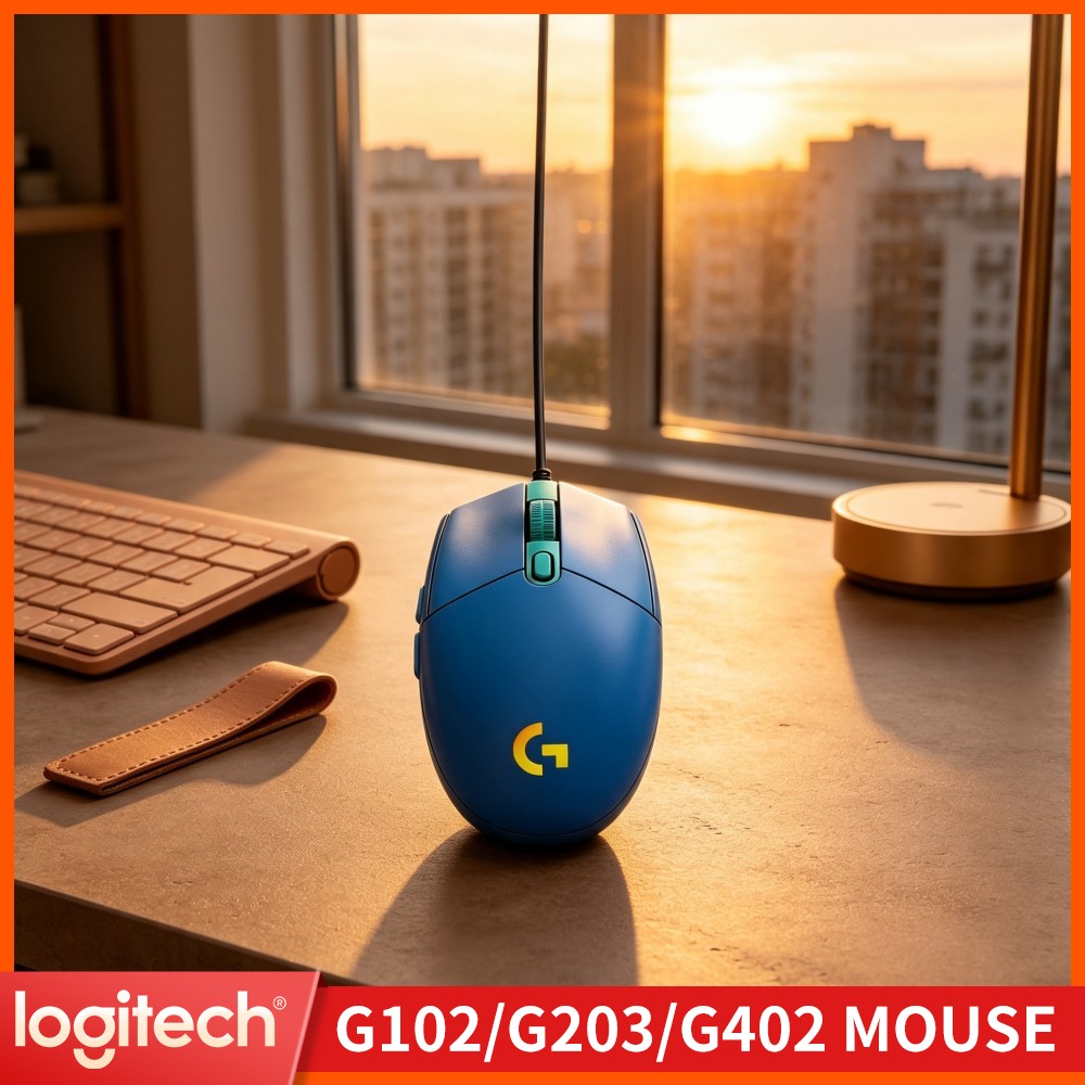 ロジクールG203有線ゲーミングマウス、カスタムRGBモード - Logitech Mouse G203 のレビューと価格