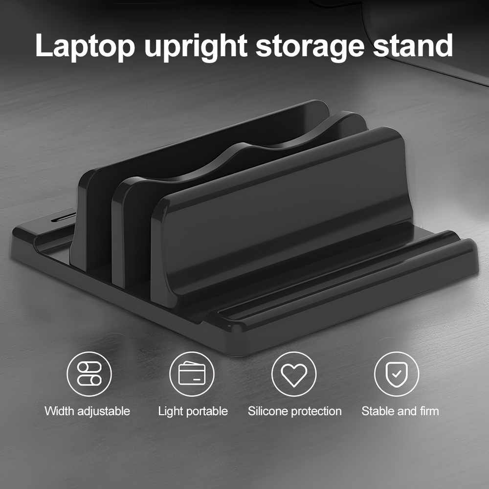 オフィス ABS ラップトップスタンド 垂直に置くとデスクス - Laptop Accessories Computer のレビューと価格