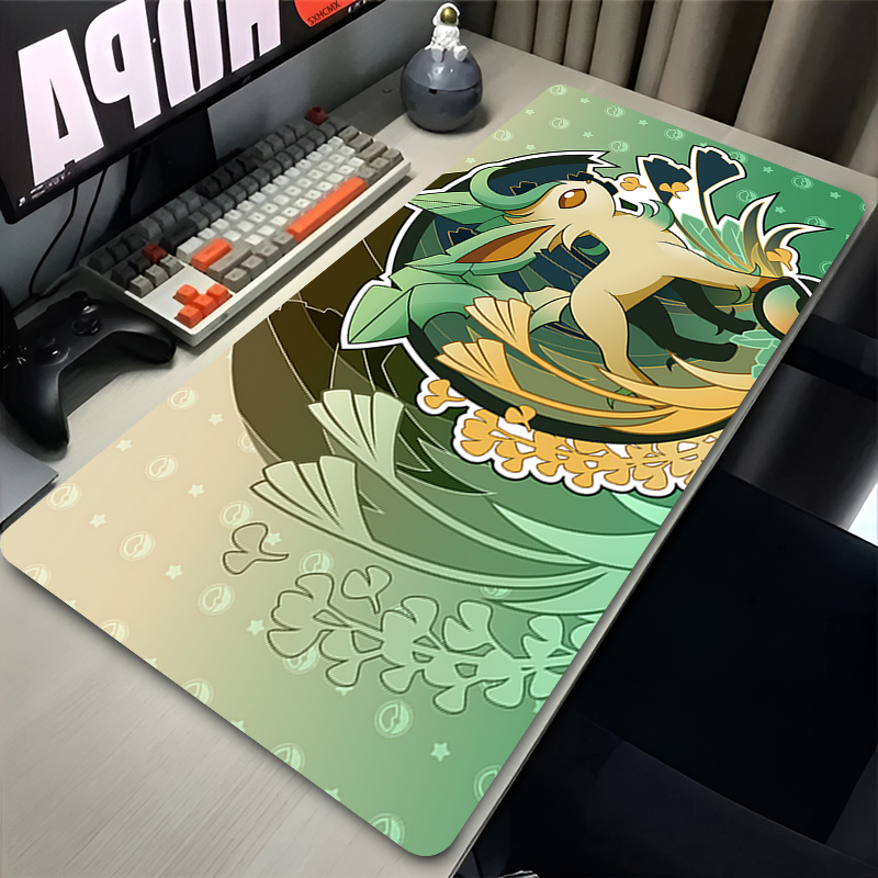 マウスパッド ゲーマー P-ポケモン リーフィオン 大型ゲー - Laptop Accessories Mouse のレビューと価格