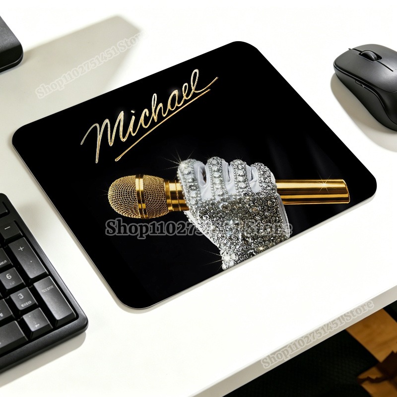 ポップの王様マイケル・ジャクソンマウスパッド MJ プリント - Laptop Accessories Mouse のレビューと価格
