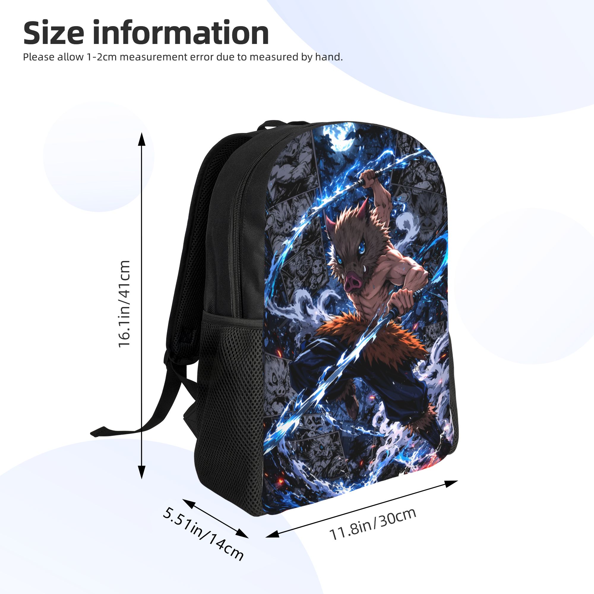 3D プリント D-デーモンスレイヤーズ バックパック 男の - Laptop Accessories 3D Print のレビューと価格