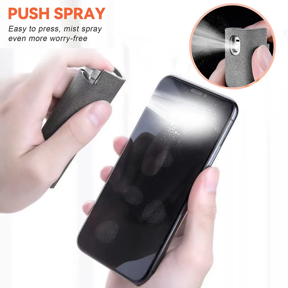 2 in 1 スクリーンクリーナースプレーボトル コンピュー - Screen Cleaning Kit のレビューと価格