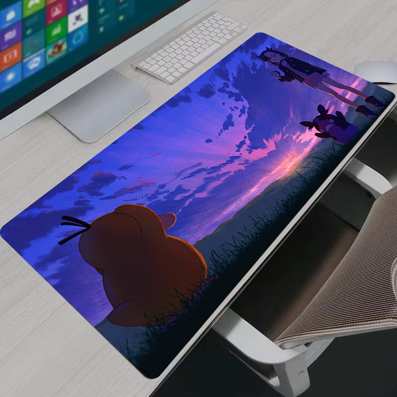 マウスパッドアニメ P-ポケモン Psyduck XXL 大 - Laptop Accessories Cool のレビューと価格