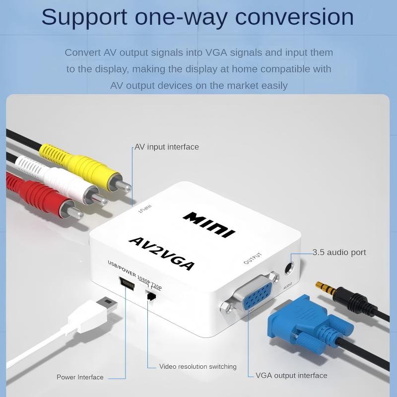 RAMMIND AV to VGAコンバーター 1080P  - Hdmi Vga Adapter のレビューと価格