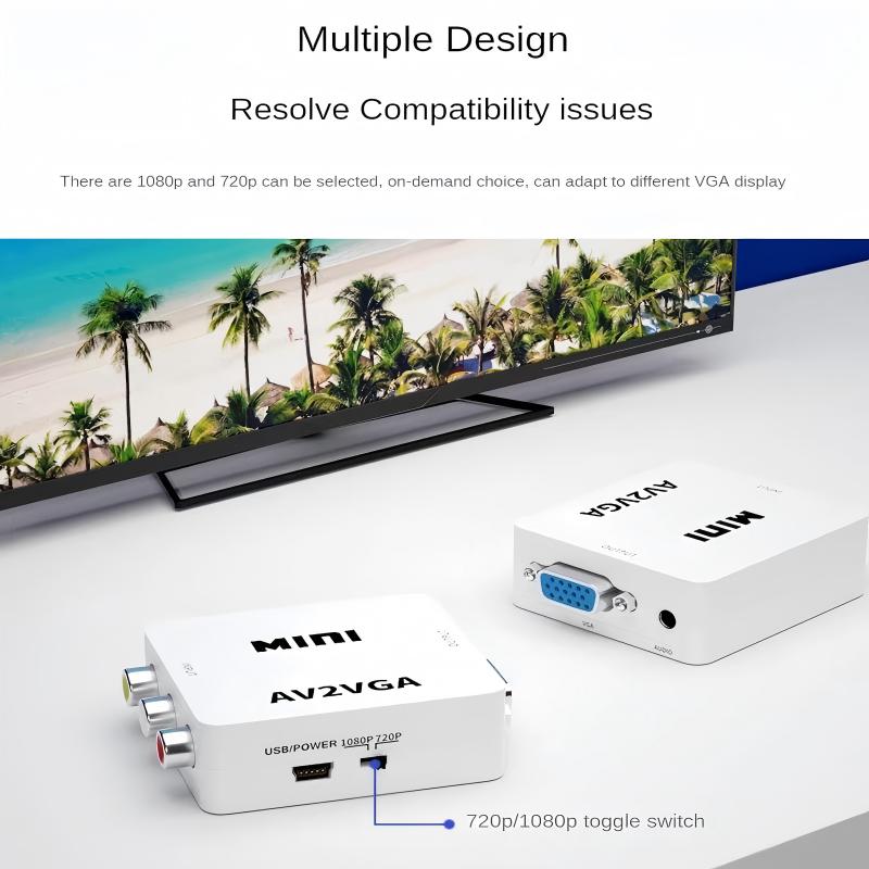 RAMMIND AV to VGAコンバーター 1080P  - Hdmi Vga Adapter のレビューと価格
