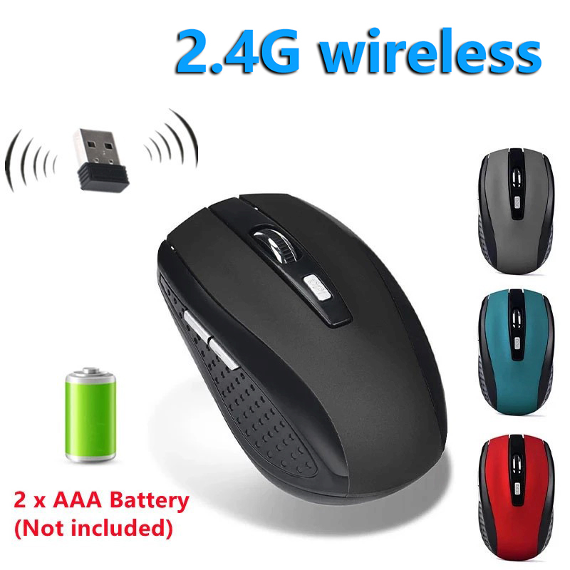2.4 グラムワイヤレスマウスポータブル人間工学マウスモバイ - Laptop Accessories Mouse のレビューと価格