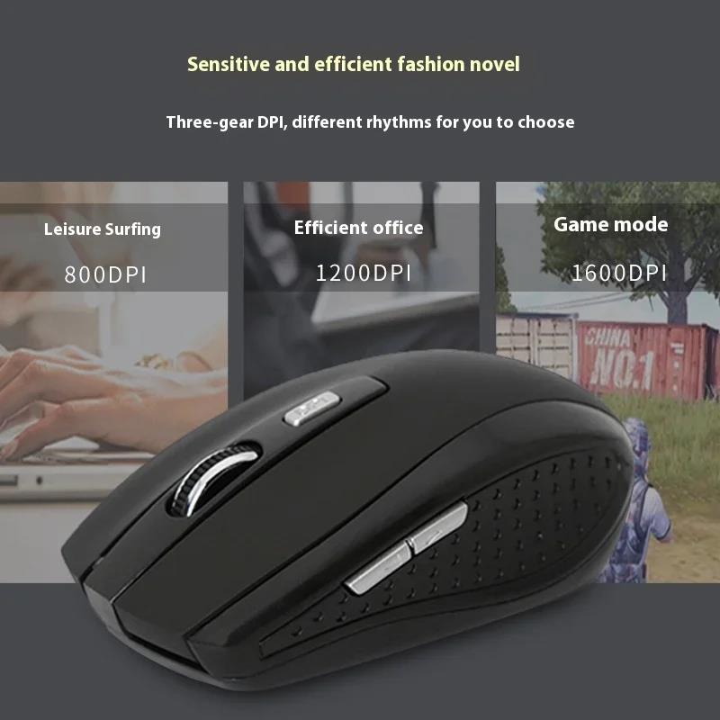 2.4 グラムワイヤレスマウスポータブル人間工学マウスモバイ - Laptop Accessories Mouse のレビューと価格