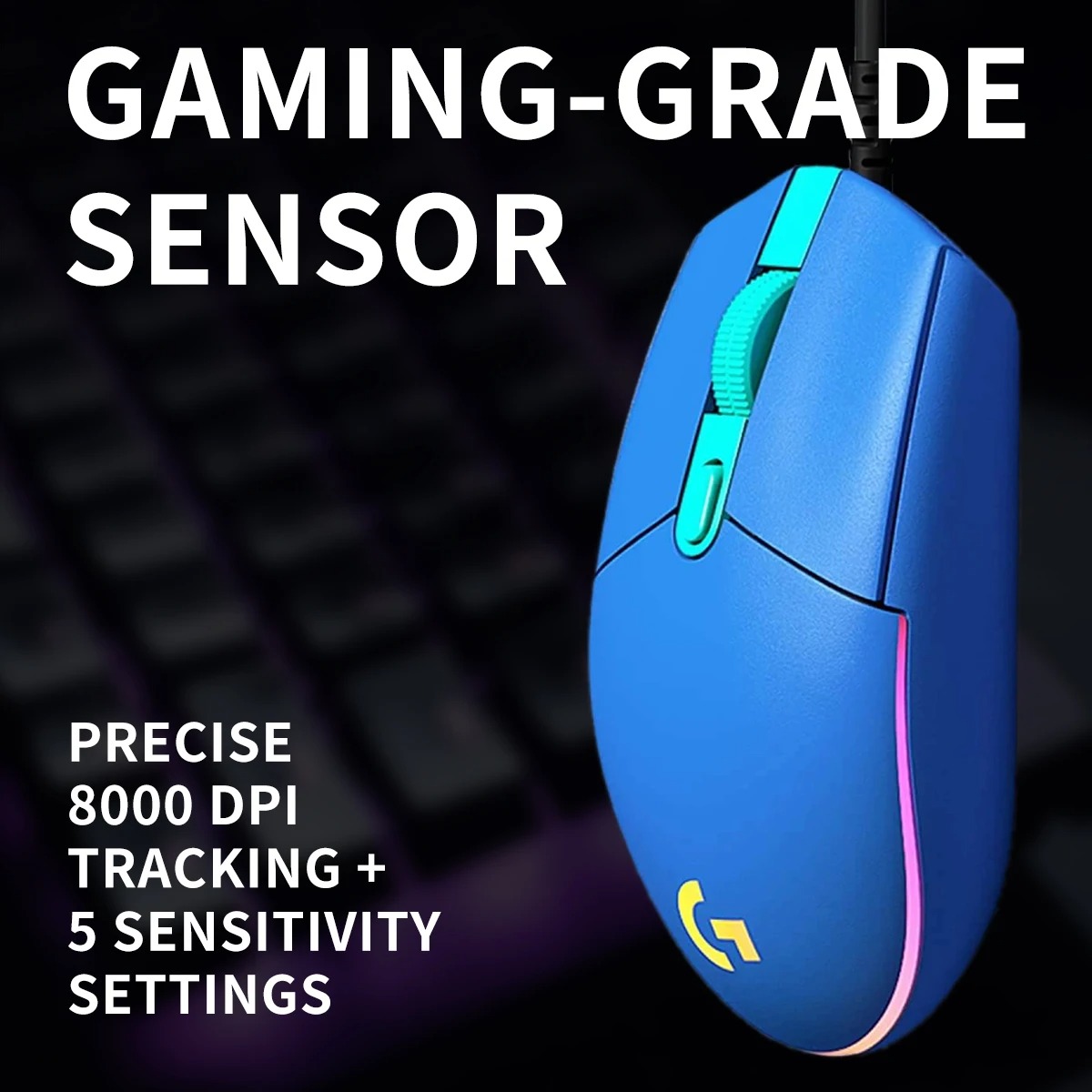 ロジクール G102/G203 Eスポーツ グラフィックデザ - Logitech Mouse G203 のレビューと価格