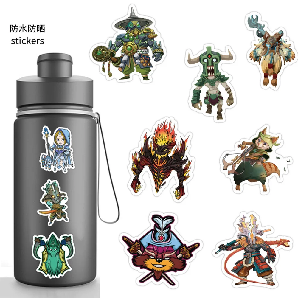 Dota2ゲーム-子供向けの漫画ステッカー,自転車,スーツケ - Laptop Accessories Cool のレビューと価格