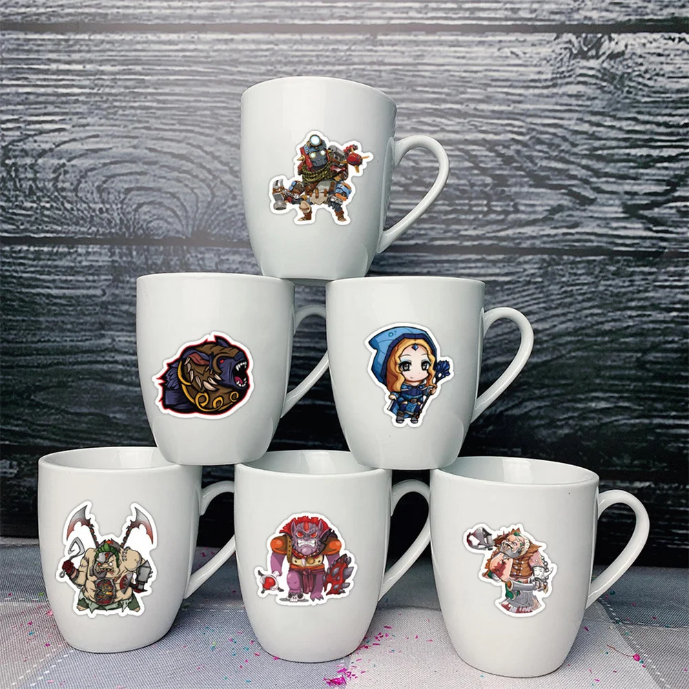 Dota2ゲーム-子供向けの漫画ステッカー,自転車,スーツケ - Laptop Accessories Cool のレビューと価格