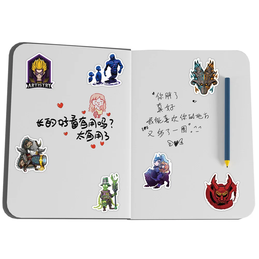 Dota2ゲーム-子供向けの漫画ステッカー,自転車,スーツケ - Laptop Accessories Cool のレビューと価格