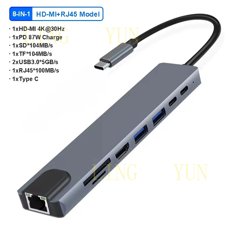 Z 11 ポート USB C ハブ ドッキング ステーション - Hdmi Vga Adapter のレビューと価格